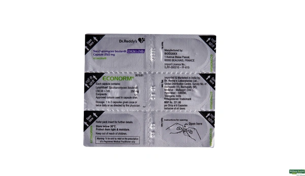 DR.REDDY'S LAB LTD. Econorm Cap (6 Cap)