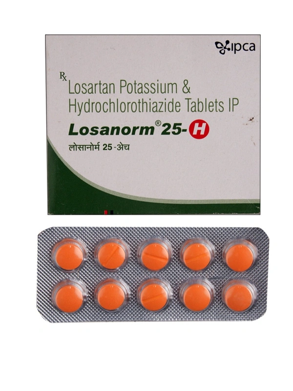 IPCA LABORATORIES Losanorm 25H Tab (10 Tab)