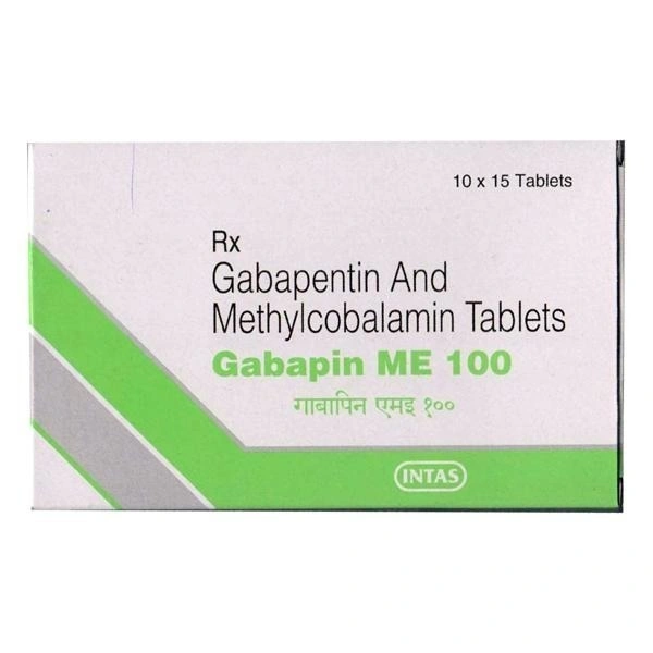 INTAS PHARMACEUTICALS LTD. Gabapin Me100Mgtab (10 Tab)