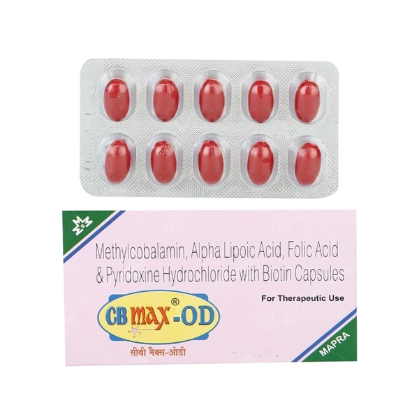 MAPRA LABORATORIES Cb Max Od Cap (10 Cap)