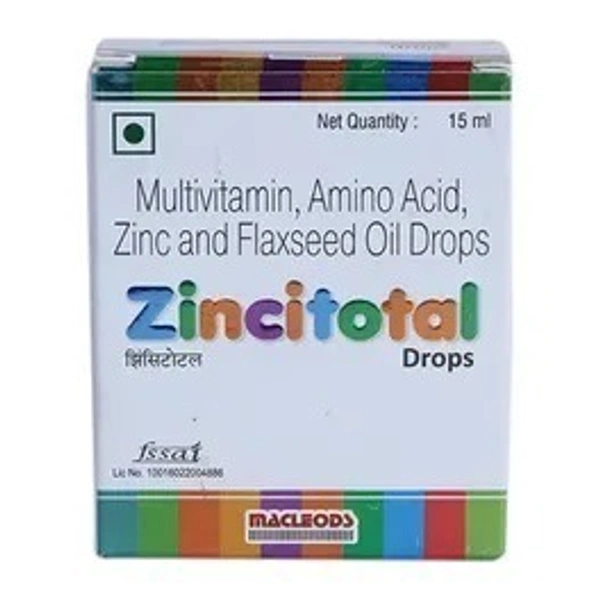 MACLEODS PHARMACEUTICALS Zincitotal Drops (15 Ml)