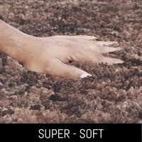 Luxe Home International Luxe Home Bath mat Super Soft Anti Skid Hawaii Contour Set of 3 Piece Rugs for Bathroom ( Cocoa, Medium ) - 45x75 cm, Cocoa