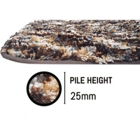Luxe Home International Luxe Home Bath mat Super Soft Anti Skid Hawaii Rugs for Bathroom ( Walnut, Large ) Pc-1 - 60x90 cm, Walnut