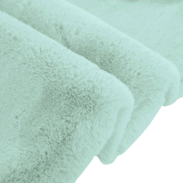 Luxe Home International Luxe Home Bath Mat Super Soft Anti Skid Rabbit Fur (1000 GSM) Bathroom Mats for Bedroom, Door, Kitchen Floor ( 45 x 45 cm , Lime ) Pack of 1 - 45x75 cm, Lime