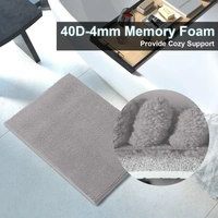 Luxe Home International Luxe Home Chenille Bathmat ( 37x56 cm ) Bathroom mat - Silver I Soft, Non Slip, Washable | Bath Mat for Home or Bedroom Floor Mat - 37x56 cm, Silver