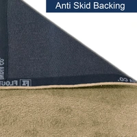 Luxe Home International Ultra Soft Microfiber Area Rug - Non-Slip, Carpet for Living Room, Bedroom, and Home Decor - 6X9, Anti Gold