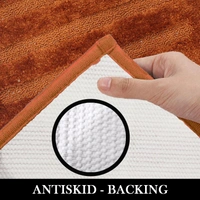 Luxe Home International Luxe Home Bathmat 2500 GSM Microfiber Anti Skid Water Absorbent Machine Washable and Quick Dry Classic Mats for Bathroom, Kitchen, Entrance (Rust, 45cm x 75cm, Pack of 1) - 45x75 cm, Rust