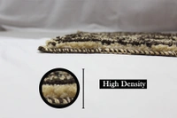 Luxe Home International Bathmat 1600 GSM Microfiber Anti Skid Water Absorbent Machine Washable and Quick Dry Comfort Mats for Bathroom, Kitchen, Entrance pack of 2 - 38x58 cm, Chocolate