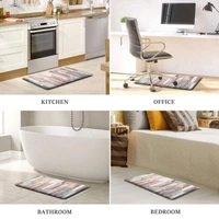 Luxe Home International Cuba PVC Loop Utility Anti-Fatigue Indoor/Outdoor Mats for Home | Cushioned, Non Slip, Washable | Mat for Kitchen, Garage & More - 45x75 cm, Coral