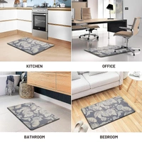 Luxe Home International Kitchen Mat Anti-Fatigue Non-Slip Cushioned Comfort Mat - Geometric Pattern Standing Desk Mat - Waterproof and Easy to Clean for Home and Office - 51x99 cm, Digital