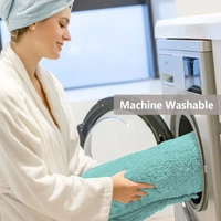 Luxe Home International Luxe Home Bathmat 2800 GSM Microfiber Anti Slip Water Absorbent Machine Washable and Quick Dry Vegas Mats for Bathroom, Kitchen, Entrance ( Aqua , 40x60 Cm , Pack of 1 ) - 40x60 cm, Aqua