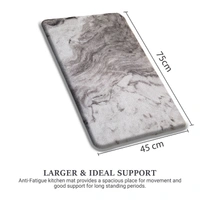 Luxe Home International Cuba PVC Loop Utility Anti-Fatigue Indoor/Outdoor Mats for Home | Cushioned, Non Slip, Washable | Mat for Kitchen, Garage & More - 45x75 cm, Brown