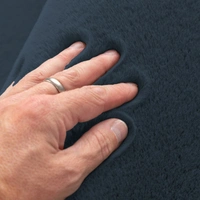 Luxe Home International Cushion Cover 16 inch x 16 inch Duble Side Rabbit Fur Covers Set of 2 for Sofa, Bedroom, livingroom - 16"x16", Anthra