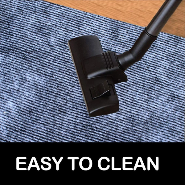 Luxe Home International Luxe Home Arizona Soft Anti-Skid Washable Mat for Kitchen, Bedroom, Living-Room, Prayer Room, Office, Hotels, Halls( Grey_40x60 Cm, Piece of 1 ) - 40x60 cm, Grey