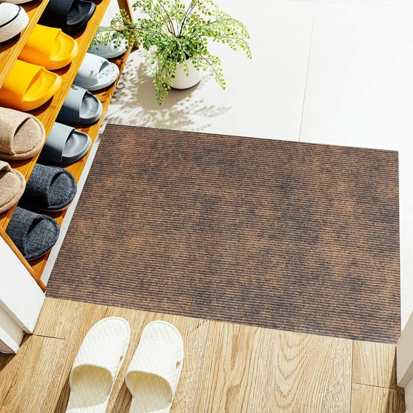 Luxe Home International Luxe Home Arizona Soft Anti-Skid Washable Mat for Kitchen, Bedroom, Living-Room, Prayer Room, Office, Hotels, Halls( Camel_40x60 Cm, Piece of 1 ) - 40x60 cm, Camel
