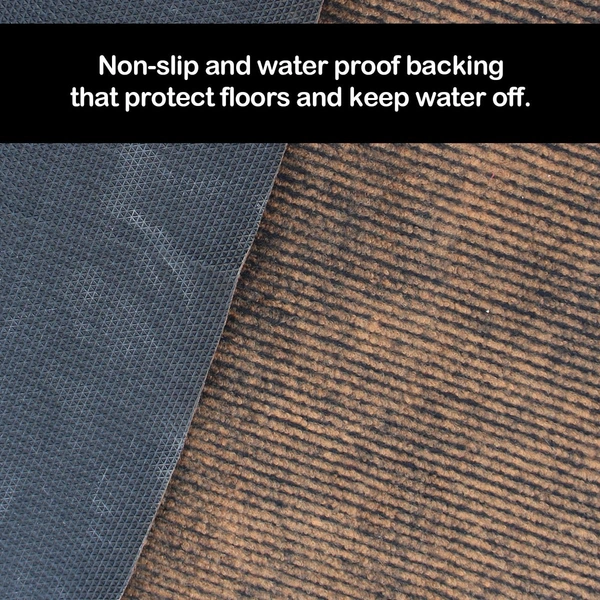 Luxe Home International Luxe Home Arizona Soft Anti-Skid Washable Runner for Kitchen, Bedroom, Living-Room, Prayer Room, Office, Hotels, Halls ( Camel_2x16 Feet, Piece of 1 ) - Camel