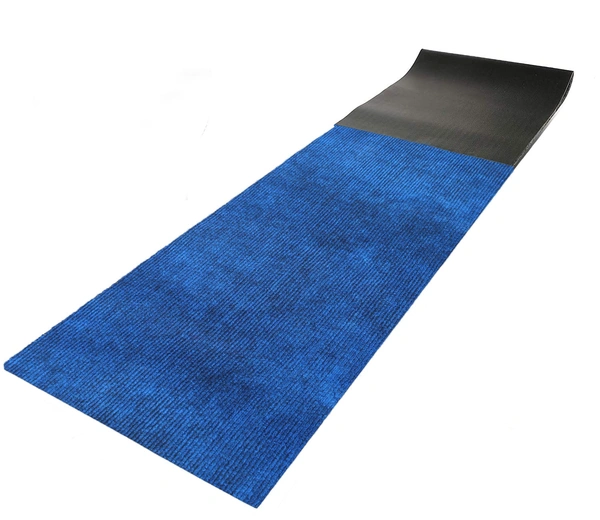 Luxe Home International Luxe Home Arizona Soft Anti-Skid Washable Runner for Kitchen, Bedroom, Living-Room, Prayer Room, Office, Hotels, Halls ( Blue_2x7 Feet, Piece of 1 ) - Blue