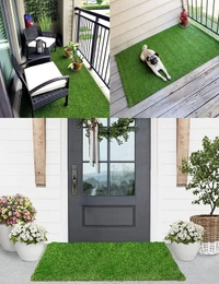 Luxe Home International Luxe Home Artificial Grass Carpet ( Size - 6.5x2 Ft, Color - Green, Pack of 1 ) - 6.5x2, Green