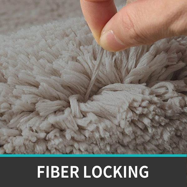 Luxe Home International Luxe Home Runner 2800 GSM Microfiber Anti Slip Water Absorbent Machine Washable and Quick Dry Vegas Mats for Bathroom, Kitchen, Entrance ( Taupe , 2x5 Ft , Pack of 1 ) - 2x5 Ft, Taupe