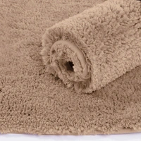 Luxe Home International Luxe Home Bathmat 2800 GSM Microfiber Anti Slip Water Absorbent Machine Washable and Quick Dry Vegas Mats for Bathroom, Kitchen, Entrance ( Rust , 45x75 Cm , Pack of 1 ) - 45x75 cm, Rust