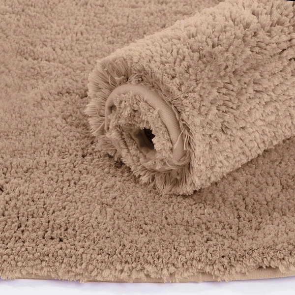 Luxe Home International Luxe Home Bathmat 2800 GSM Microfiber Anti Slip Water Absorbent Machine Washable and Quick Dry Vegas Mats for Bathroom, Kitchen, Entrance ( Rust , 45x75 Cm , Pack of 1 ) - 45x75 cm, Rust