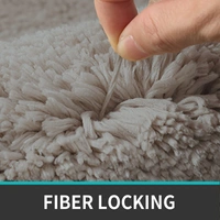 Luxe Home International Luxe Home Bathmat 2800 GSM Microfiber Anti Slip Water Absorbent Machine Washable and Quick Dry Vegas Mats for Bathroom, Kitchen, Entrance ( Taupe , 45x75 Cm , Pack of 1 ) - 45x75 cm, Taupe