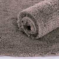 Luxe Home International Luxe Home Bathmat 2800 GSM Microfiber Anti Slip Water Absorbent Machine Washable and Quick Dry Vegas Mats for Bathroom, Kitchen, Entrance ( Cocoa , 45x75 Cm , Pack of 1 ) - 45x75 cm, Cocoa