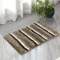 Luxe Home International Luxe Home Capetown Bath Mat (40x60 cm) Super Soft Microfiber, Anti Slip Backing, Washable Bathroom Mat Perfect for Bedroom - Taupe - 40x60 cm, Taupe