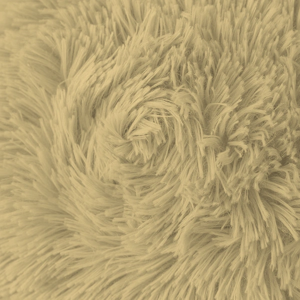 Luxe Home International Cushion Cover Marino Fur Sold Design Ultra Soft for Home Decor, Sofa, Bedroom, Fernituer, Living Room Set of 2 ( 16"x16", Gold) - 16x16, Gold