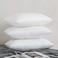 Luxe Home International Luxe Home Cushion Filler 16 inch x 16 inch for Sofa Cushion Covers - White, Pack of 3 - 40x40 Cm, White
