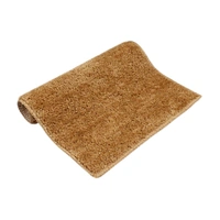 Luxe Home International Bathmat Bostan Microfiber 1600 GSM Anti-Skid ( A.Gold , 38 Cm x 58 Cm , Pack of 1 ) - 40x60 cm, Anti Gold