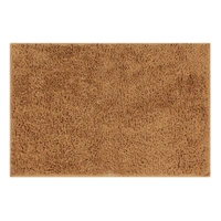 Luxe Home International Bathmat Bostan Microfiber 1600 GSM Anti-Skid ( A.Gold , 38 Cm x 58 Cm , Pack of 1 ) - 40x60 cm, Anti Gold