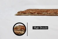 Luxe Home International Bathmat Comfort Microfiber 1600 GSM Anti-Skid ( 38x58 cm, Terra, Pack of 1 ) - Terra