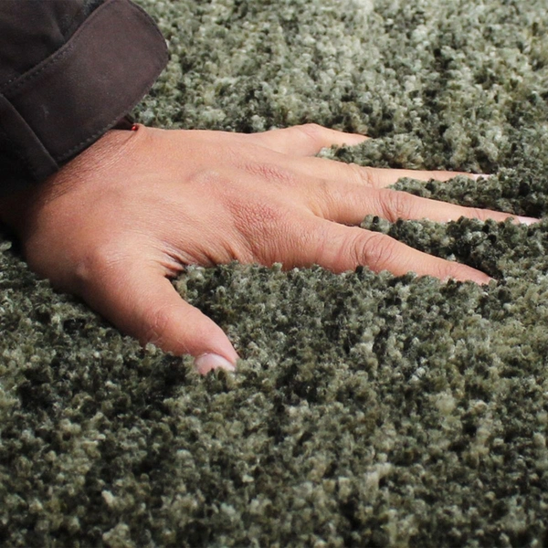 Luxe Home International Bathmat Hawaii Microfiber 2500 GSM Anti-Skid ( Hunter Green , 60 Cm x 90 Cm , Pack of 1 ) - 60x90 cm, Hunter Green