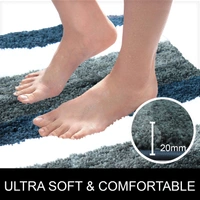 Luxe Home International Runner Jaricho Microfiber 2500 GSM Anti-Skid ( 2Ft x 5Ft , F.Green , Pack of 1 ) - 2x5 Ft, F.Green