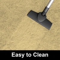 Luxe Home International Bathmat Marino Fur 2000 GSM Super Soft ( Gold , 45x75 Cm , Pack of 1 ) - 45x75 cm, Gold