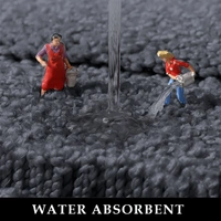 Luxe Home International Bathmat Mexico Microfiber 2500 GSM Anti-Skid ( Anthra , 38 Cm x 58 Cm , Pack of 1 ) - Anthra