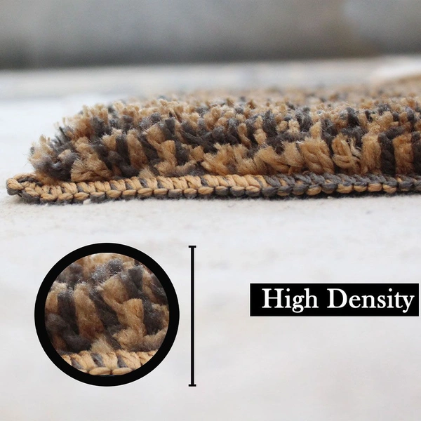 Luxe Home International Bathmat Moscow Microfiber 1600 GSM Anti-Skid ( Sunflower , 38 Cm x 58 Cm , Pack of 1 ) - Sunflower