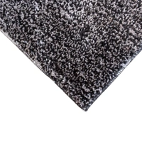 Luxe Home International Runner Moscow Microfiber 1600 GSM Anti-Skid ( Slate , 58 Cm x 140 Cm , Pack of 1 ) - Slate