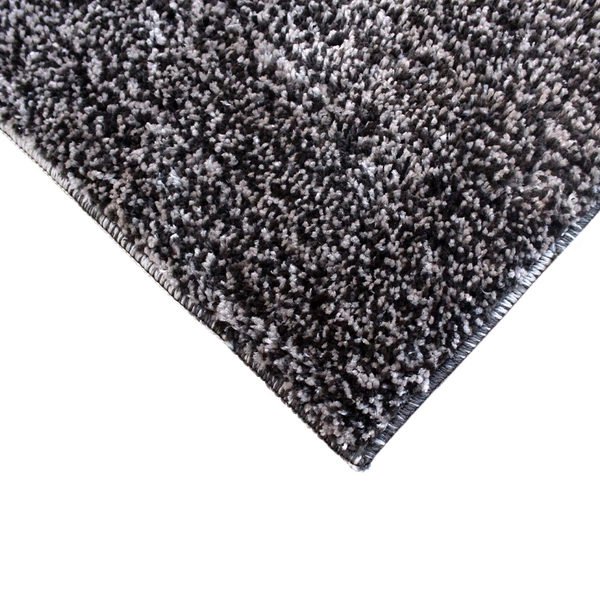 Luxe Home International Runner Moscow Microfiber 1600 GSM Anti-Skid ( Slate , 58 Cm x 140 Cm , Pack of 1 ) - Slate