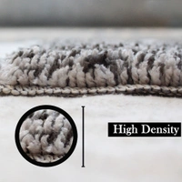 Luxe Home International Runner Moscow Microfiber 1600 GSM Anti-Skid ( Slate , 58 Cm x 140 Cm , Pack of 1 ) - Slate