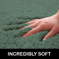 Luxe Home International Bathmat Newman Microfiber 2500 GSM Anti Slip ( Seige, 45x75 cm, Pack of 1 ) - 45x75 cm, Seige