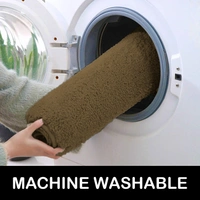 Luxe Home International Bathmat Newman Microfiber 2500 GSM Anti Slip ( Coffee, 45x75 cm, Pack of 1 ) - 45x75 cm, Coffee