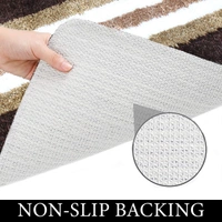 Luxe Home International Runner Turkey Microfiber 1600 GSM Anti-Skid ( Chocolate , 58 Cm x 140 Cm , Pack of 1 ) - Chocolate