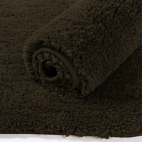 Luxe Home International Bathmat Newman Microfiber 2500 GSM Anti Slip ( Arabic Coffee, 60x90 cm, Pack of 1 ) - 60x90 cm, Arabic Coffee