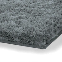 Luxe Home International Carpet Super Soft Anti Slip Vegas Rectangular Rugs For Bedroom,Livingroom(Grey,3X5 Feet) - 3x5 Ft, Grey