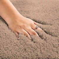 Luxe Home International Carpet Super Soft Anti Slip Vegas Rectangular Rugs For Bedroom,Livingroom(Rust,3X5 Feet) - 3x5 Ft, Rust