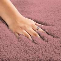 Luxe Home International Carpet Super Soft Anti Slip Vegas Rectangular Rugs For Bedroom,Livingroom(Fuscia,3X5 Feet),Pink - 3x5 Ft, Fuscia