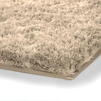 Luxe Home International Carpet Super Soft Anti Slip Vegas Rectangular Rugs For Bedroom,Livingroom(Beige,3X5 Feet) - 3x5 Ft, Beige