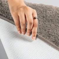 Luxe Home International Carpet Super Soft Anti Slip Vegas Rectangular Rugs For Bedroom,Livingroom(Taupe,3X5 Feet) - 3x5 Ft, Taupe